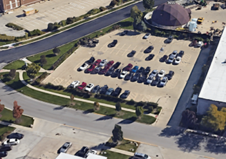 Parking lots were added within the NEID for the benefit of area employers